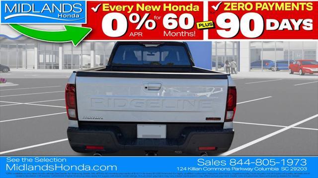 new 2025 Honda Ridgeline car, priced at $44,504