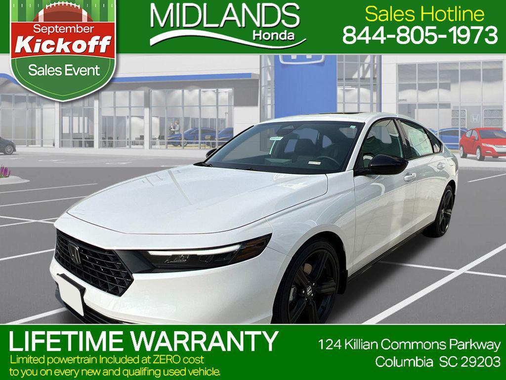 new 2025 Honda Accord Hybrid car, priced at $35,278