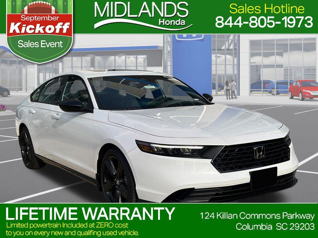 new 2025 Honda Accord Hybrid car, priced at $35,278