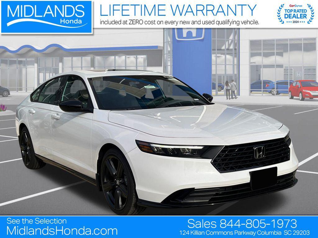 new 2025 Honda Accord Hybrid car, priced at $35,278