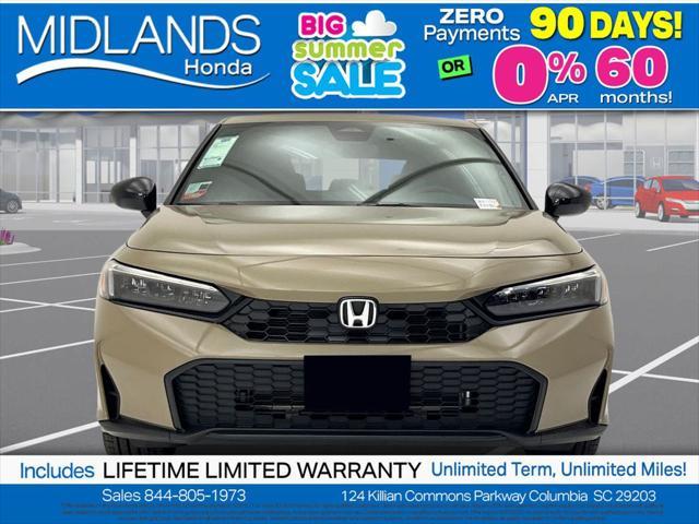 new 2025 Honda Civic car, priced at $27,859