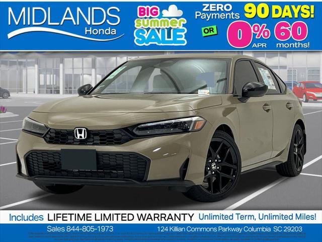 new 2025 Honda Civic car, priced at $27,859