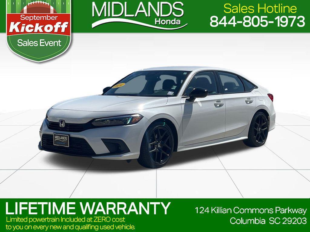 used 2024 Honda Civic car, priced at $25,375