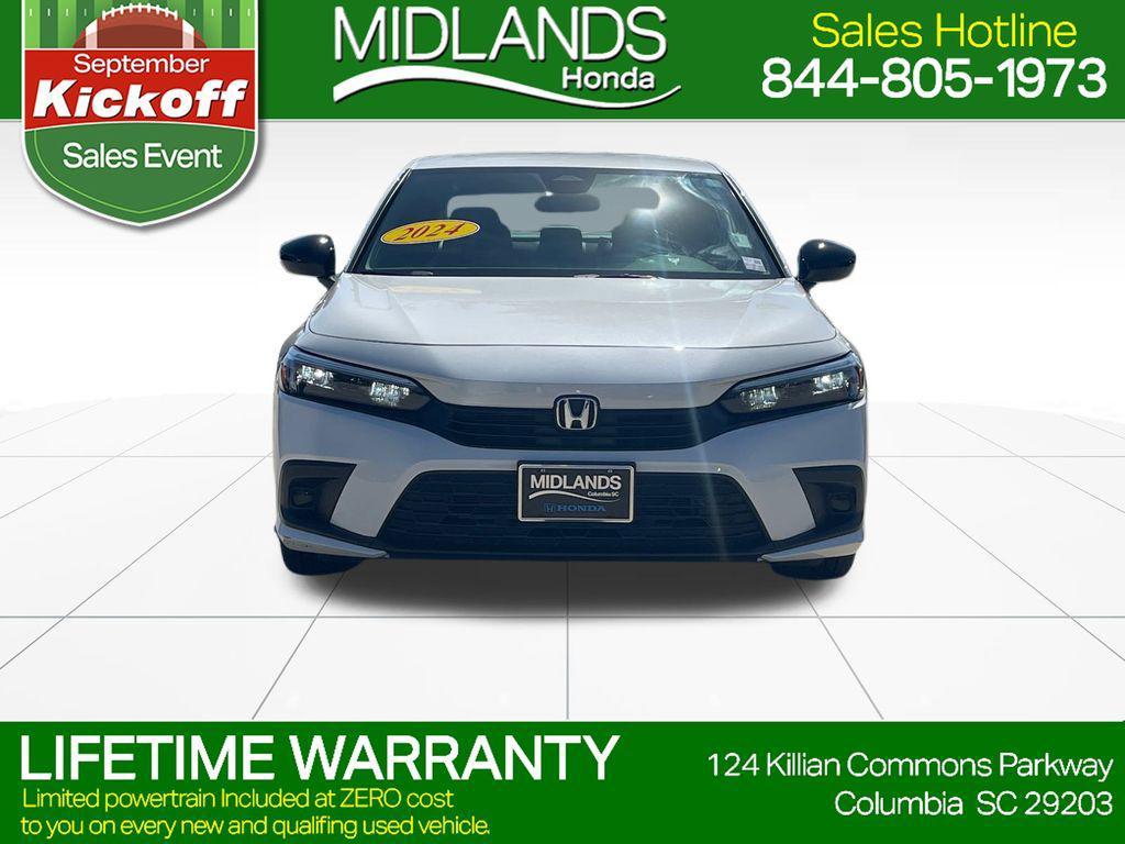 used 2024 Honda Civic car, priced at $25,375
