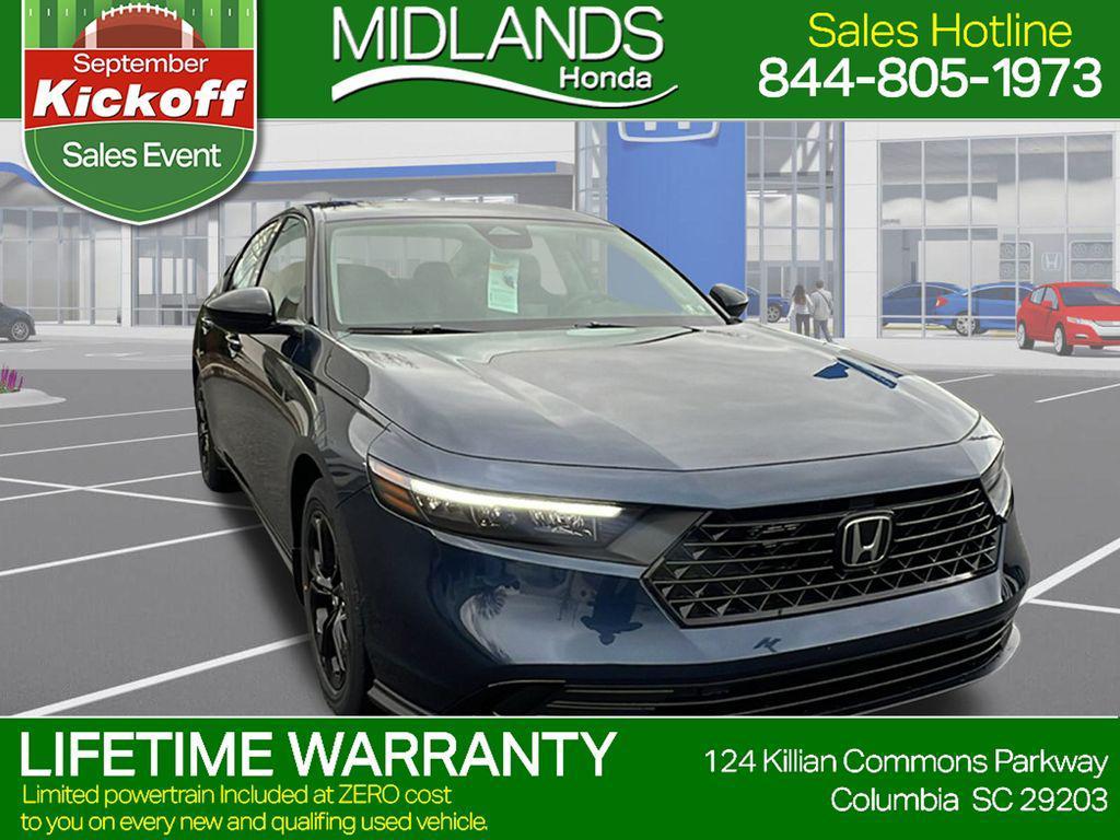 new 2025 Honda Accord car, priced at $30,390