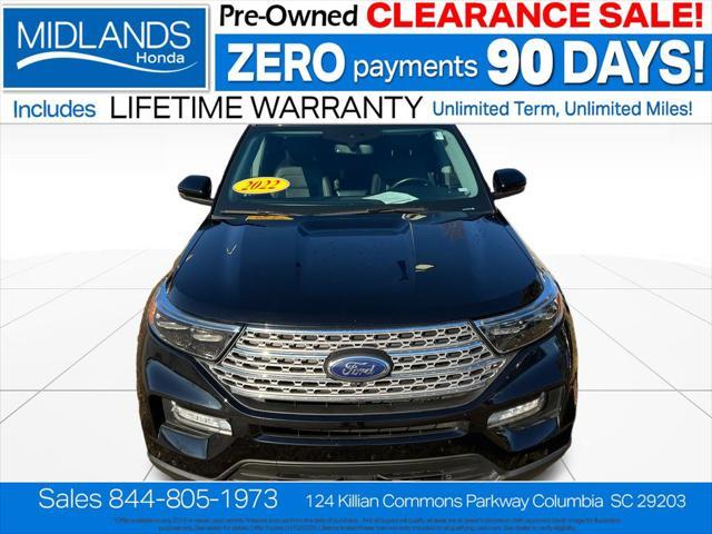 used 2022 Ford Explorer car, priced at $28,977