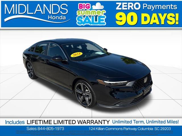 used 2024 Honda Accord Hybrid car, priced at $29,957