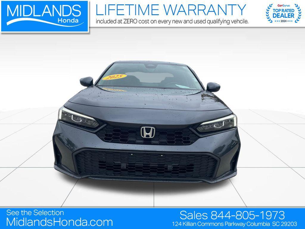 used 2025 Honda Civic car, priced at $25,193