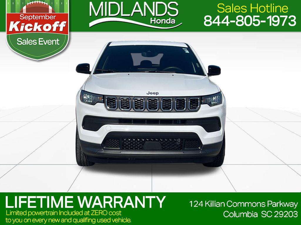 used 2024 Jeep Compass car, priced at $22,487