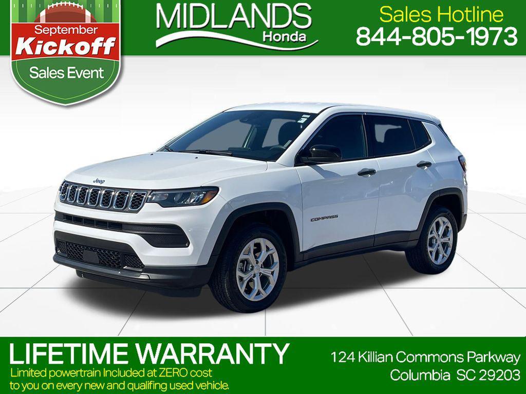 used 2024 Jeep Compass car, priced at $22,487
