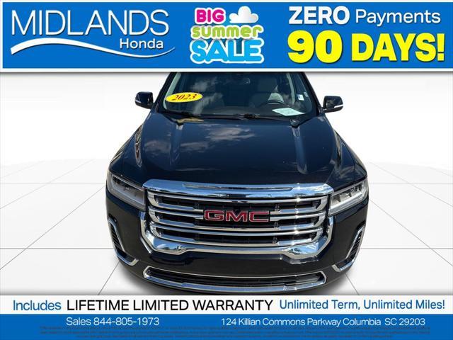 used 2023 GMC Acadia car, priced at $25,977