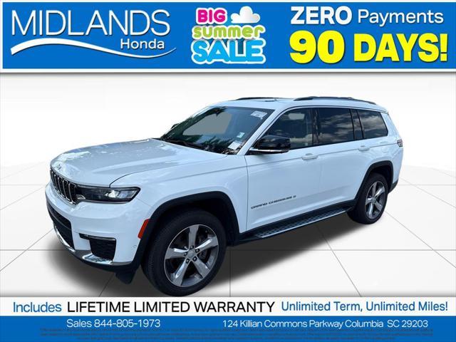 used 2021 Jeep Grand Cherokee L car, priced at $32,659