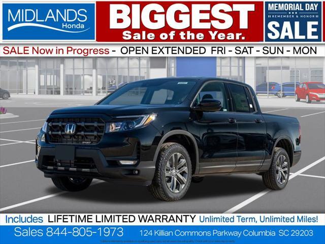 new 2025 Honda Ridgeline car, priced at $40,565