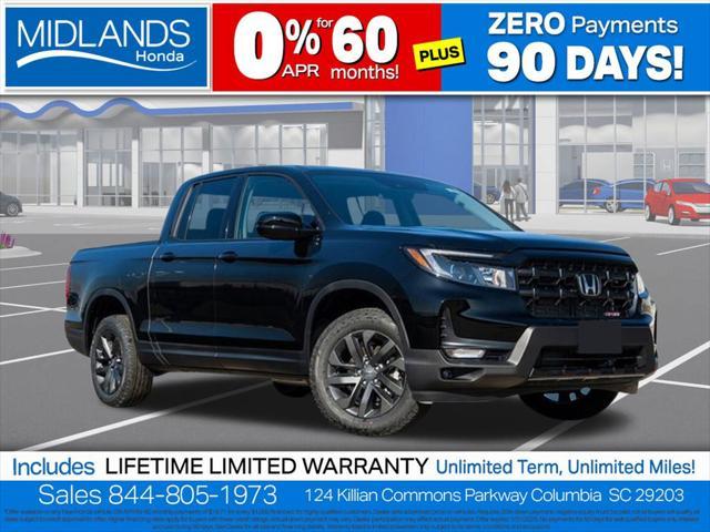 new 2025 Honda Ridgeline car, priced at $40,565