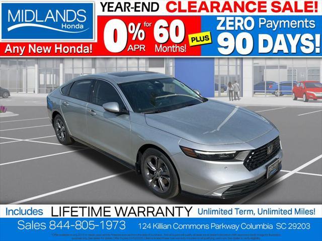 new 2024 Honda Accord Hybrid car, priced at $33,955