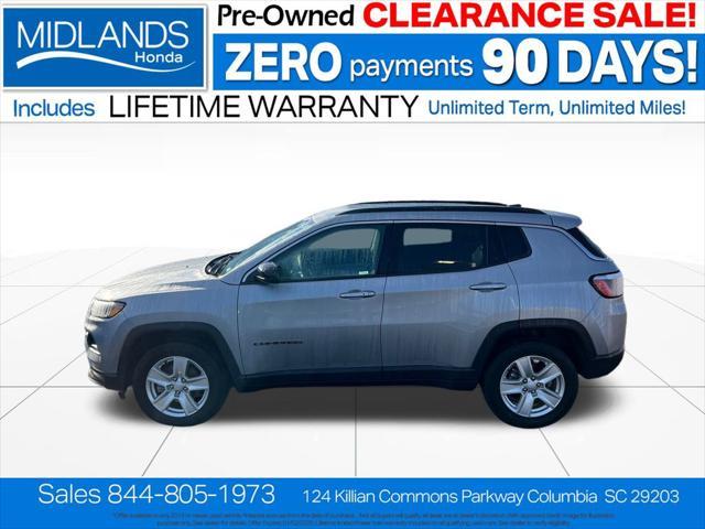 used 2022 Jeep Compass car, priced at $19,953