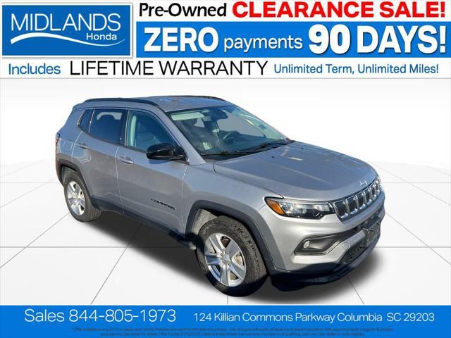 used 2022 Jeep Compass car, priced at $19,953