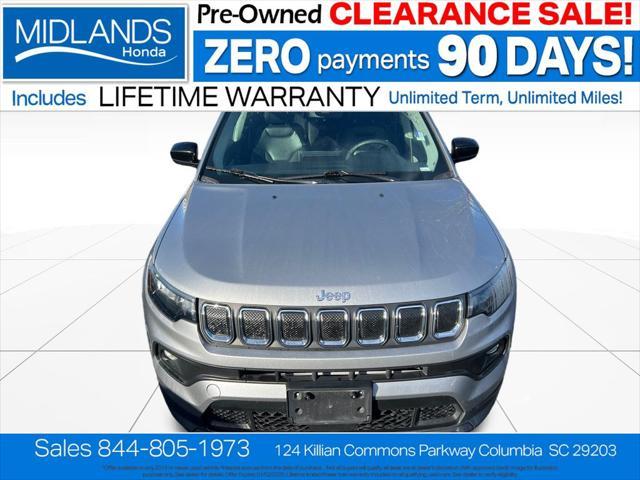 used 2022 Jeep Compass car, priced at $19,953