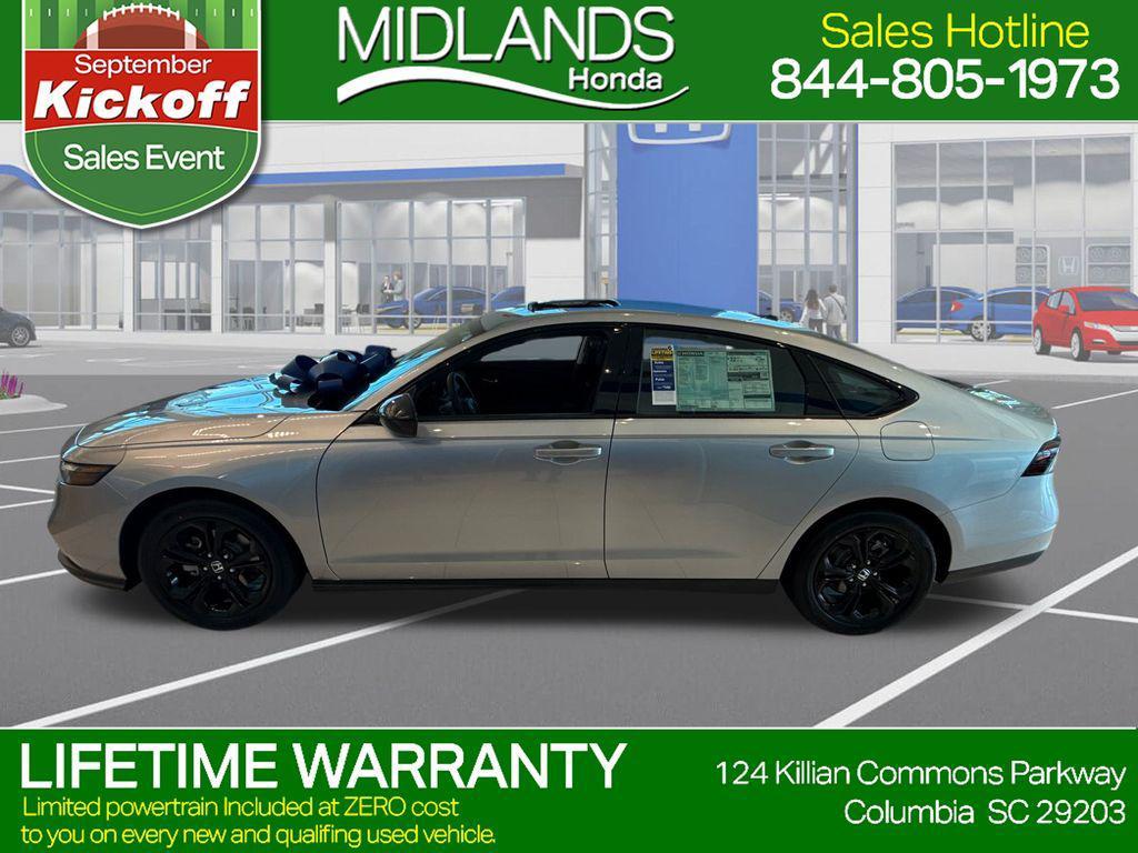 new 2025 Honda Accord car, priced at $30,390