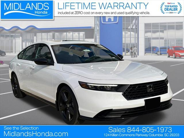 new 2025 Honda Accord Hybrid car, priced at $35,831