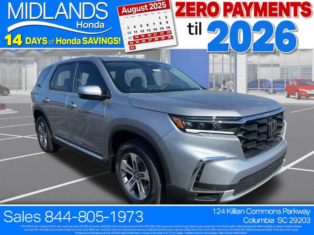 new 2025 Honda Pilot car, priced at $45,594