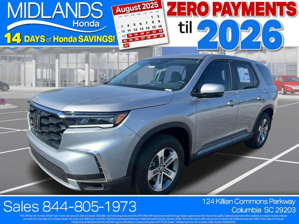 new 2025 Honda Pilot car, priced at $45,594