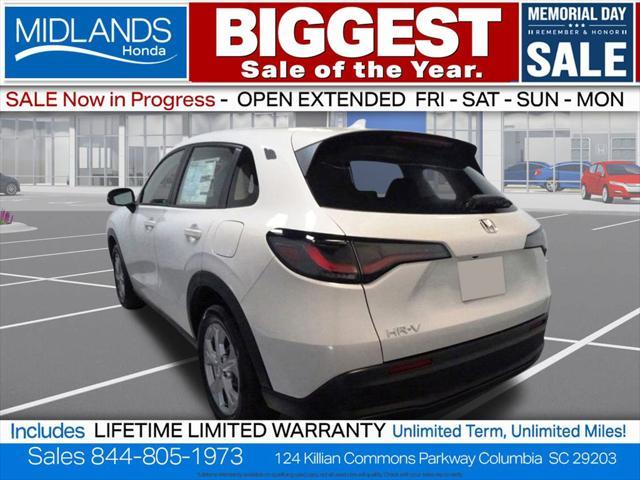 new 2025 Honda HR-V car, priced at $26,278
