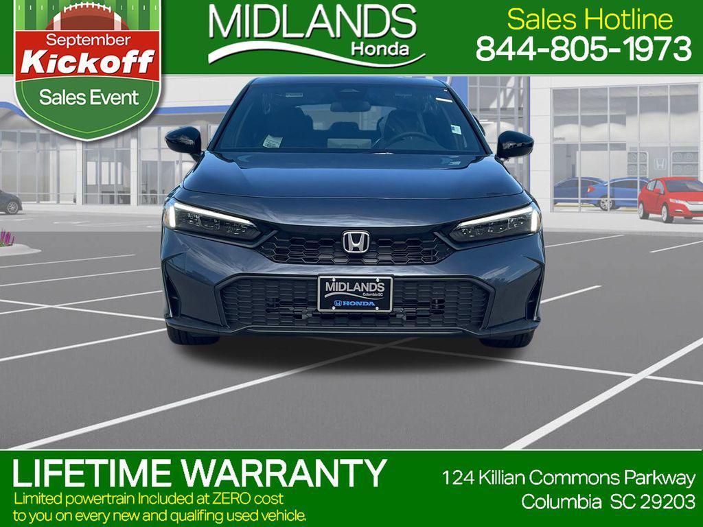 new 2026 Honda Civic car, priced at $27,800