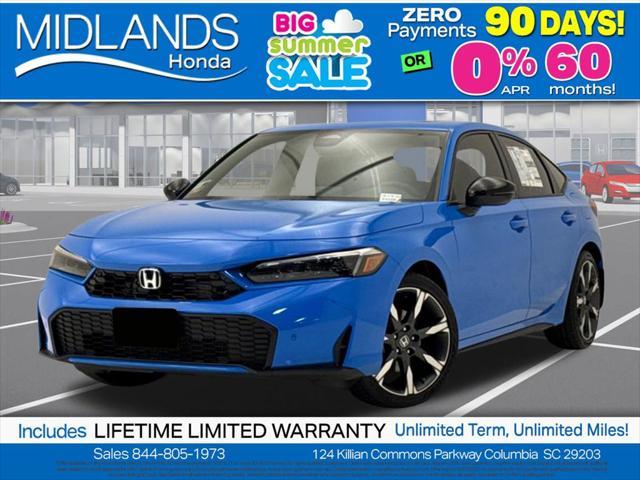 new 2025 Honda Civic Hybrid car, priced at $32,794
