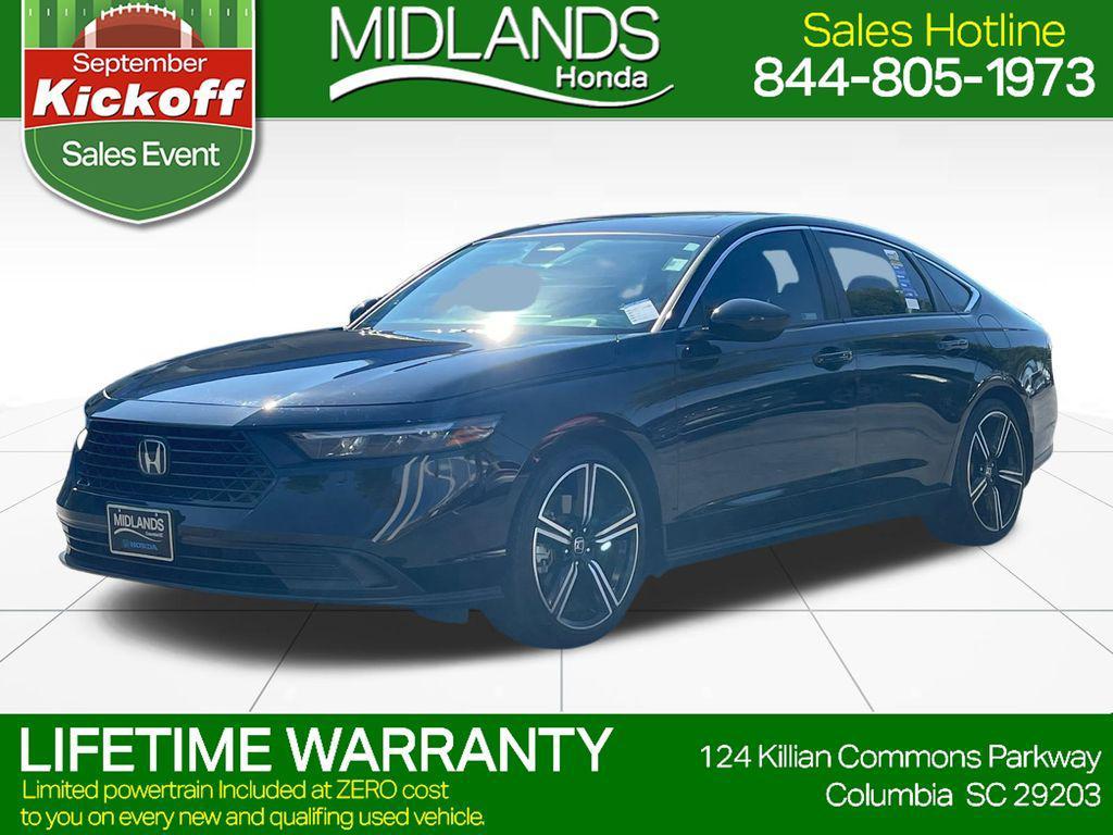 used 2024 Honda Accord Hybrid car, priced at $27,373