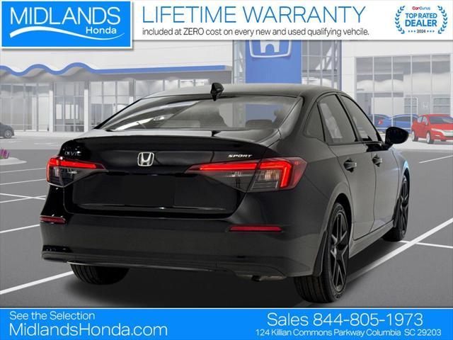 new 2025 Honda Civic Hybrid car, priced at $28,855