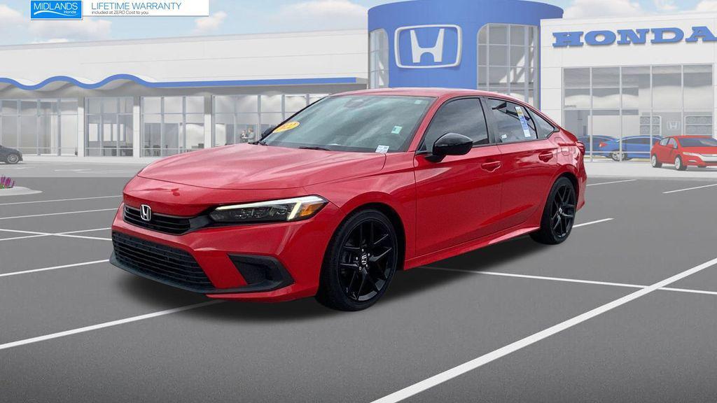 used 2022 Honda Civic car, priced at $20,948