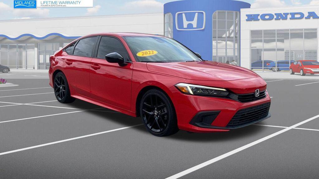 used 2022 Honda Civic car, priced at $20,948