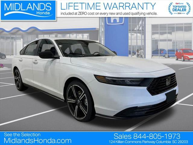 new 2025 Honda Accord Hybrid car, priced at $33,771
