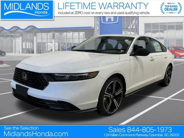 new 2025 Honda Accord Hybrid car, priced at $33,771
