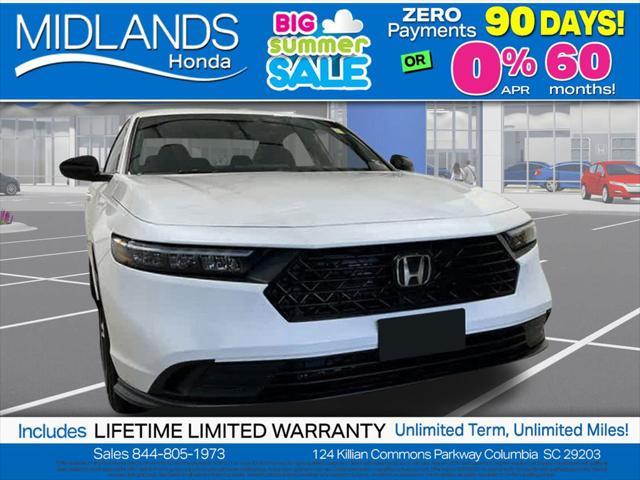 new 2025 Honda Accord Hybrid car, priced at $33,771