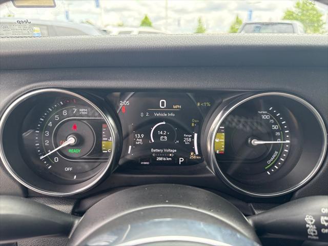 used 2022 Jeep Wrangler Unlimited 4xe car, priced at $35,974