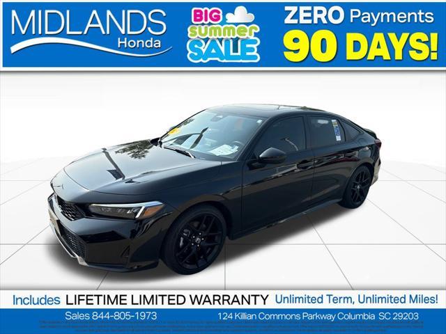 used 2025 Honda Civic Hybrid car, priced at $29,546