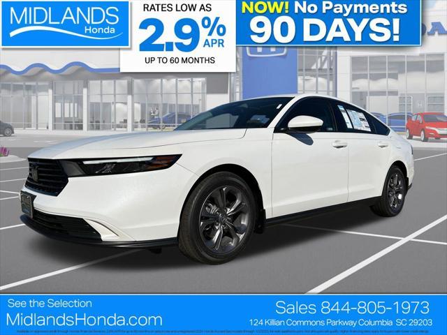 new 2024 Honda Accord car, priced at $30,147