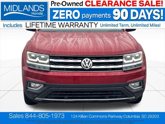 used 2019 Volkswagen Atlas car, priced at $19,645