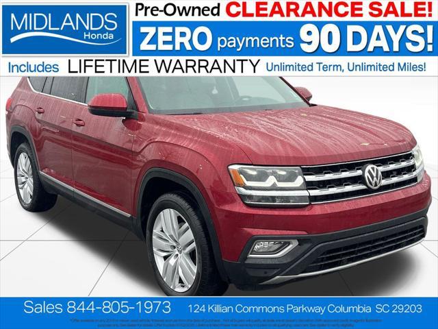 used 2019 Volkswagen Atlas car, priced at $19,645