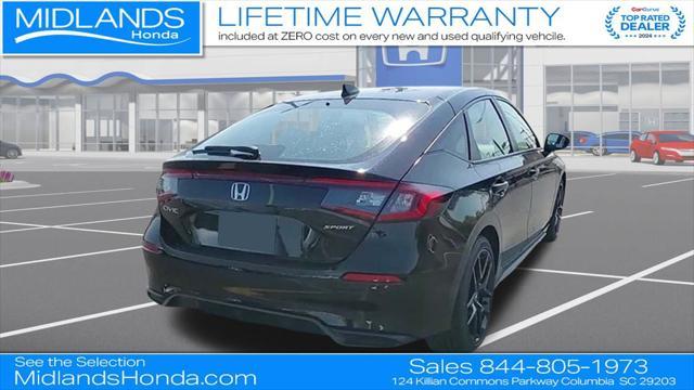 new 2025 Honda Civic car, priced at $27,371