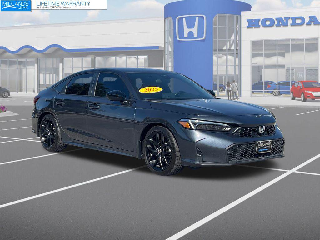 used 2025 Honda Civic car, priced at $26,277