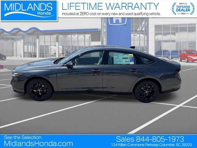 new 2025 Honda Accord car, priced at $30,390