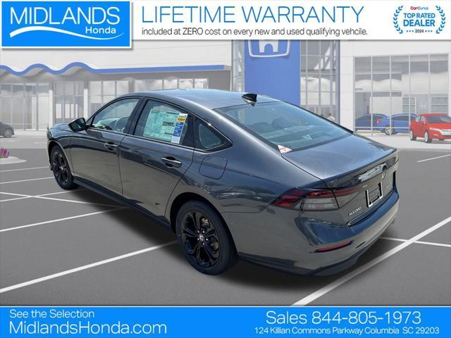 new 2025 Honda Accord car, priced at $30,390