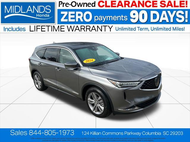 used 2024 Acura MDX car, priced at $42,461