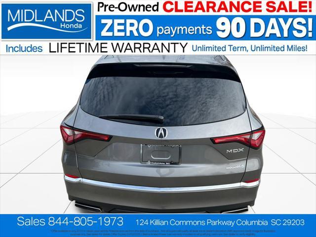 used 2024 Acura MDX car, priced at $42,461