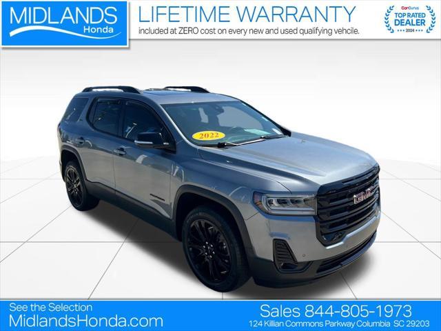 used 2022 GMC Acadia car, priced at $27,986