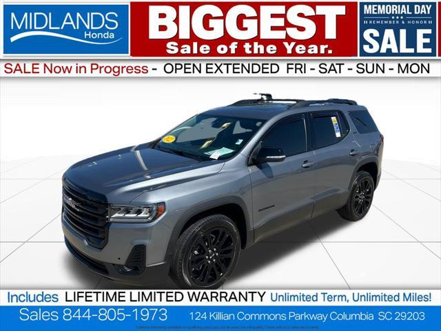 used 2022 GMC Acadia car, priced at $29,391