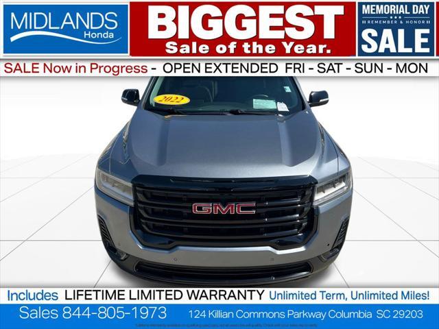 used 2022 GMC Acadia car, priced at $29,391
